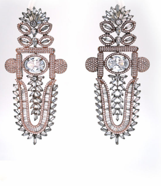 Trendia Silver color base with Kundan & Ghungru Earrings Jker_119 | Silver  color, Buy gold and silver, Online earrings